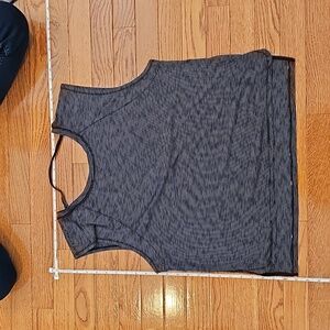 Scoop neck and back casual tank